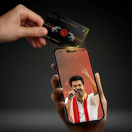 Premium TVK NFC Card - Tap To Connect